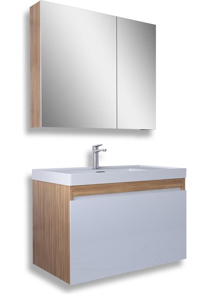 Tokyo 65CM Mdf Banyo Dolabı Seti