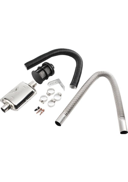 Dizel Park Isıtıcısı 24MM Egzoz Susturucusu 25MM Filtre Egzoz Hava Emme Borusu Hortum Hattı Eberspacher Için (Yurt Dışından)