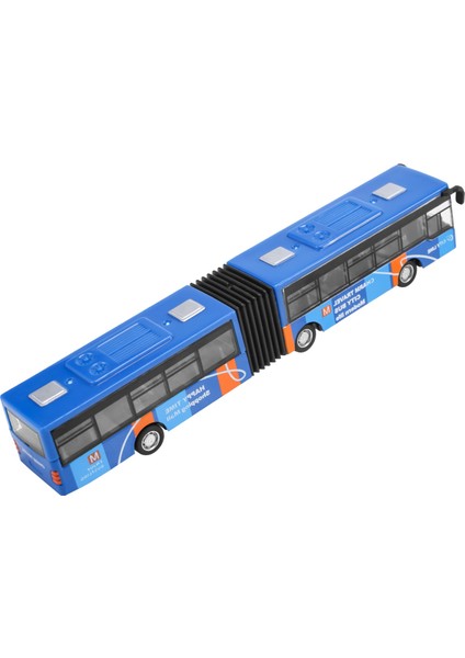 Çocuk Döküm Model Araç Servis Otobüsü Araba Oyuncaklar Küçük Bebek Geri Çekin Oyuncaklar Mavi (Yurt Dışından) fiyatları