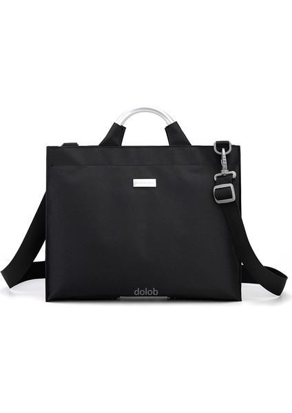 Erkekler Için Yeni Iş Laptop Çantası, Gündelik Alüminyum Saplı Naylon Çanta, Erkek Evrak Çantası, Ofis Çantası, Erkekler Için Omuz Crossbody Çantası (Yurt Dışından)