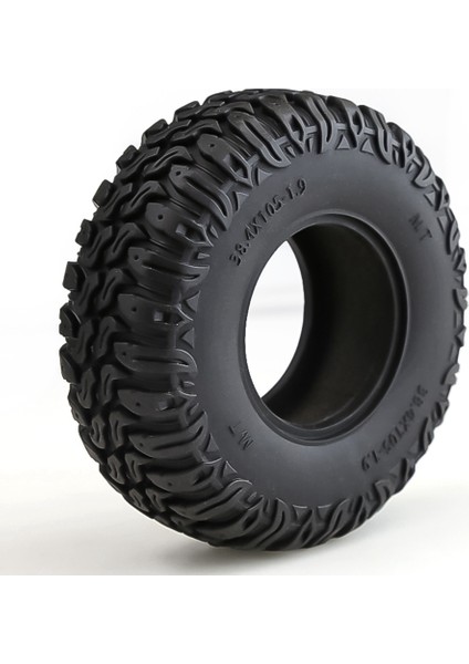 4 Adet 105MM 1.9 Kauçuk Lastikler Tekerlek Lastikleri 1/10 Rc Paletli Araba Traxxas Trx4 RC4WD D90 Eksenel SCX10 Iı Iıı Redcat Mst (Yurt Dışından)