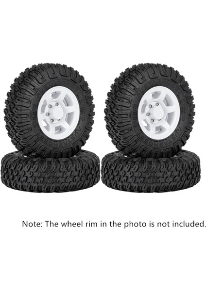 4 Adet 85MM 1.55 Inç Kauçuk Jant Lastikleri Lastik 1/10 Rc Paletli Araba Eksenel Yeti Jr RC4WD D90 Tf2 Tamiya CC01 LC70 Mst (Yurt Dışından) fiyatları