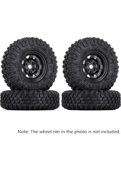 4 Adet 85MM 1.55 Inç Kauçuk Jant Lastikleri Lastik 1/10 Rc Paletli Araba Eksenel Yeti Jr RC4WD D90 Tf2 Tamiya CC01 LC70 Mst (Yurt Dışından) fırsatları