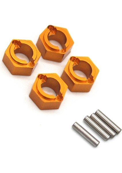 Metal 7mm Tekerlek Hex Adaptörü Fms FCX24 1/24 Rc Paletli Araba Yükseltme Parçaları Aksesuarları, 2 (Yurt Dışından) indirimleri