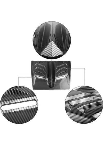 Araba Hava Akışı Emme Hood Scoop Havalandırma Kaput Dekoratif Kapak Merkezi Yan Hava Çıkış Hood Evrensel Otomatik Dış Erişim A (Yurt Dışından) indirimleri
