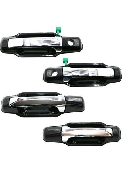 4 Adet Dış Kapı Kolu Kia Sorento 2003-2009 Için 826503E021 826603E021 836503E01 Ön Sol/sağ Gümüş (Yurt Dışından)