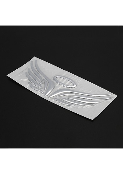 3D Melek Peri Kanatları Araba Oto Kamyon Logosu Amblem Rozet Çıkartma 3 Renk (Yurt Dışından)