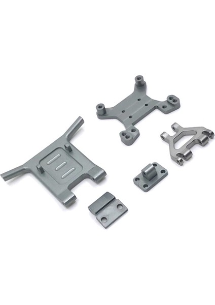 Metal Ön Koruma ve Tampon Seti Wltoys 144001 144002 144010 124016 124017 124019 Rc Araba Yükseltme Parçaları Aksesuarları, 3 (Yurt Dışından)