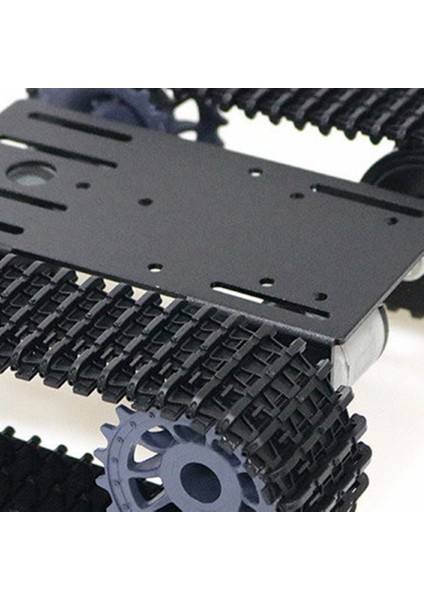Akıllı Tank Araba Şasi Paletli Paletli Robot Platformu Çift Dc 12 V Motor ile Arduino Için Dıy Için T101-P/TP101 (Yurt Dışından)