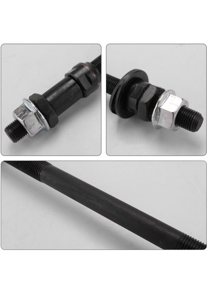 Uzatılmış 240MM Dağ Bisikleti Kar Bisikleti Bisiklet Hub Arka Aks Takılmış Katı Aks Arka Aks Bisiklet Aksesuarı Aks (Yurt Dışından)