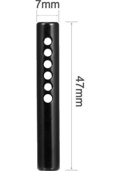 2 Adet Metal Tampon Montaj Tutucu Silindir Direği 1/10 Rc Paletli Araba Eksenel SCX10 ve SCX10 Iı 90046 90047 (Yurt Dışından)