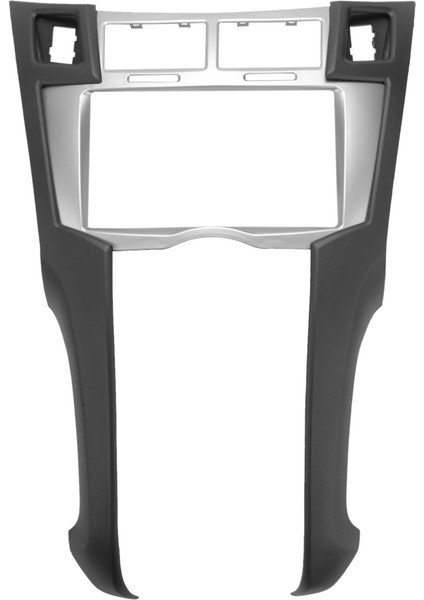 2 Din Araba Stereo Çerçeve Trim Kiti Toyota Yaris Vitz Platz 2005-2011 Için Dashboard DVD Oynatıcı Kurulum Çerçeve Fasyalar (Yurt Dışından)