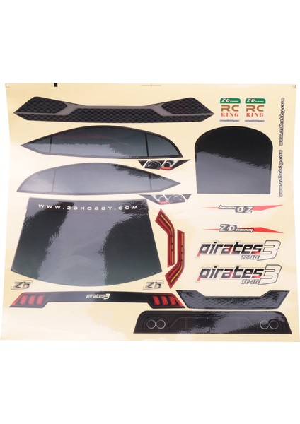 1/10 Rc Sürüklenme Araba On-Road Araba Kabuk Vücut Lrp Yokomo Touring Araba Tamiya Hpı Kyosho Hsp Redcat Fs Acme Zd Yarış Arabaları, Siyah (Yurt Dışından)