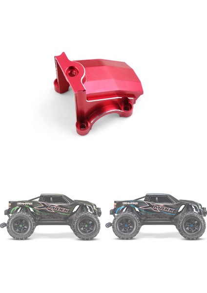 Metal Ön/arka Diferansiyel Kapağı Şanzıman Kapağı 1/5 Traxxas X-Maxx Xmaxx 6s 8s Rc Canavar Kamyon Yükseltme Parçaları,1 (Yurt Dışından)