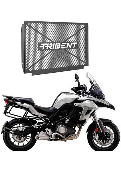 Motosiklet Aksesuarları Siyah Radyatör Izgarası Koruma Kapak Koruyucu Triumph Trident 660 2021 Ila 2022 (Yurt Dışından)