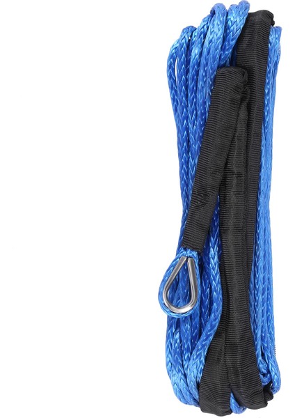 7700LBS Elektrikli Vinç Halat Naylon Halat Yüksek Mukavemetli Fiber Halat 6mm x 15M Araç Römorku Halat Römork Kemer (Yurt Dışından)