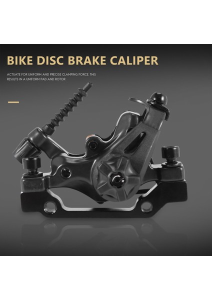 Bisiklet Ön Arka Disk Fren Kaliper Xc Mtb Dağ Bisikleti Hız Klip Çift Pistonlu Mekanik Disk Fren Seti (Yurt Dışından)