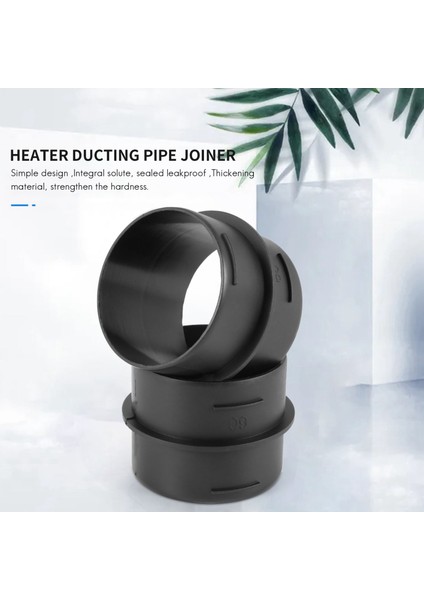 4x 60MM Oto Kaloriferi Kanal Boru Marangoz Hava Park Isıtıcısı Hortum Boru Konnektörü Webasto Eberspacher (Yurt Dışından) fiyatları