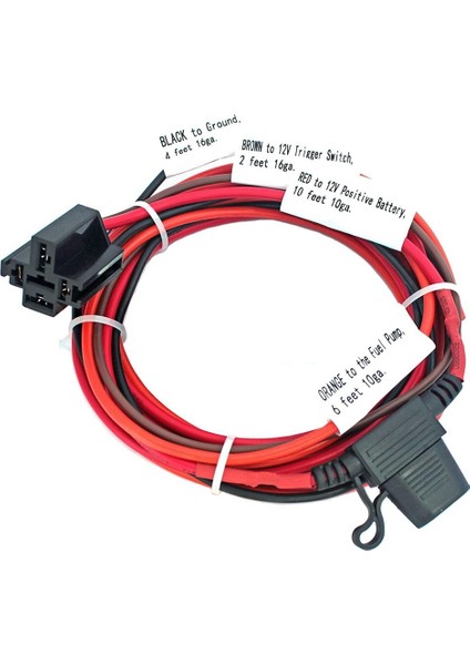 Evrensel 12 V Elektrikli Yakıt Pompası Röle Kiti Su Geçirmez Röle Yakıt Pompası Kablo Demeti ile 5 Pin Spdt (Yurt Dışından) fırsatları