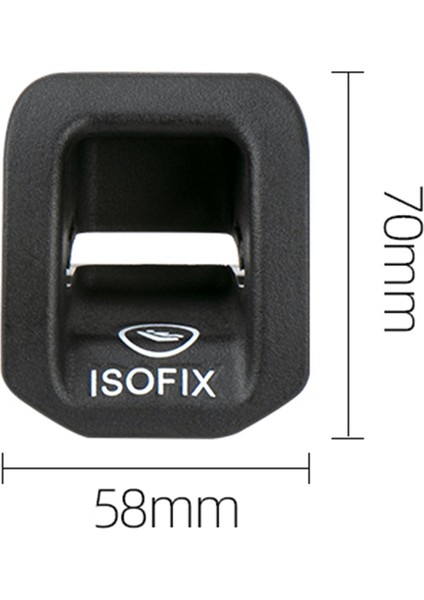 1769230100 Çocuk Koltuğu Isofıx Adaptör Kılıfı Mercedes Benz A Sınıfı W176 GLA200 GLA220 GLA260 Siyah (Yurt Dışından) indirimleri