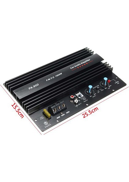 12V 1000W Araç Ses Yüksek Güç Amplifikatörü Amp Kurulu Güçlü Subwoofer Bas Amp PA-80D (Yurt Dışından) fırsatları