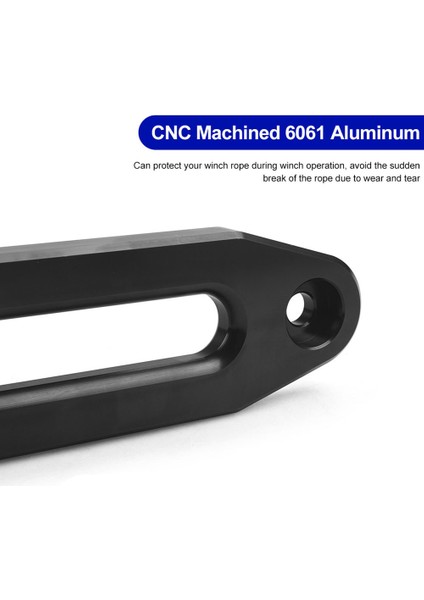 10 Inç 254 mm Alüminyum Hawse Fairlead 8000-15000 Lbs Sentetik Montaj-Vinç Halatı Suv Atv Utv Için (Yurt Dışından) indirimleri