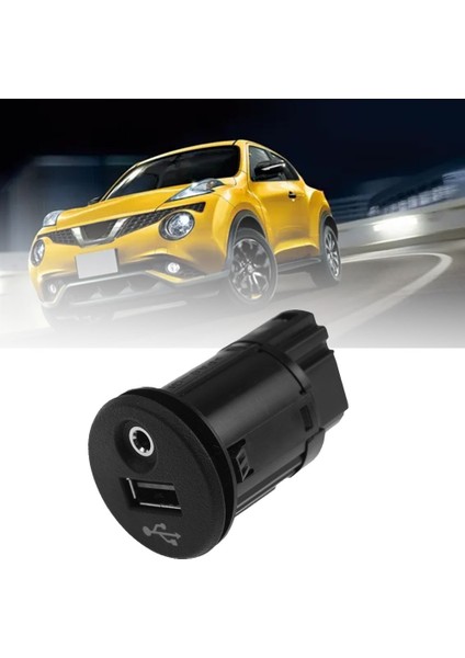 28023-BH00C Araba Aux Bağlantı Noktası Adaptörü USB Yardımcı Fiş-Nissan Frontier 2011-2019 Juke 2014-2018 28023BH00C 13907643 (Yurt Dışından) fiyatları