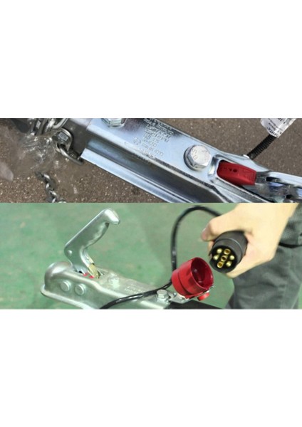 Römork Fiş Braketi Römork Konnektör Braketi Römork Fiş Adaptörü 7PIN/13PIN Römork Fiş Braketi Rv Römork Utv Için (Yurt Dışından)