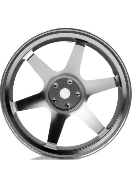 4p Alüminyum Alaşım6 Ispitli Jant, Rc 1/10 On-Road 1052 Drift Sakura TE37+, Gümüş (Yurt Dışından) fiyatları