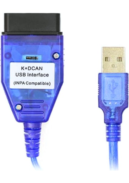 Tam Çip-Bmw Inpa K + Can FT232RQ Çip USB Teşhis Arayüzü Inpa Mavi Anahtarlı (Yurt Dışından)
