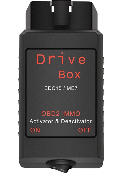 Sürücü Kutusu EDC15/ME7 Obd2 Immo Deaktivatör Aktivat Obd2 Sürücü Kutusu Immo Deaktivatör Aktivatör Araba Aksesuarları (Yurt Dışından)