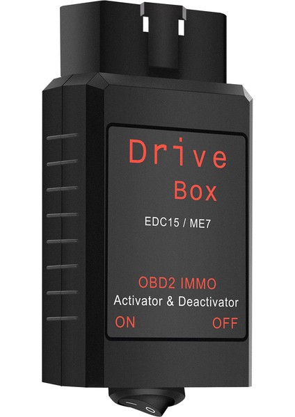 Sürücü Kutusu EDC15/ME7 Obd2 Immo Deaktivatör Aktivat Obd2 Sürücü Kutusu Immo Deaktivatör Aktivatör Araba Aksesuarları (Yurt Dışından)