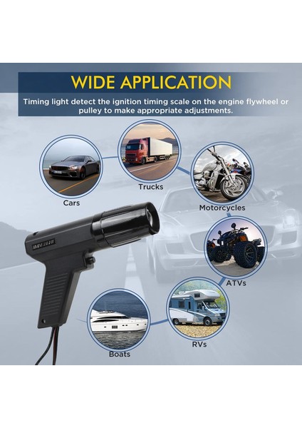 Zamanlama Işığı 12V Ateşleme Zamanlama Işığı Otomotiv Güçlü Flaş Zamanlama Işıkları, Araba, Motosiklet Için Aşırı Yük Koruması (Yurt Dışından) modelleri