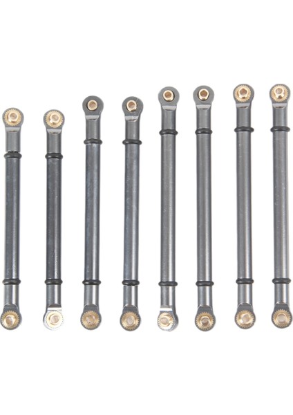 8 Adet Metal Çekme Çubuğu Bağlantı Bağlantı Seti Hb Oyuncaklar ZP1001 ZP1002 ZP1003 ZP1004 1/10 Rc Paletli Araba Yükseltme Parçaları (Yurt Dışından)