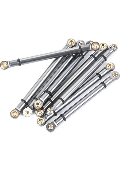 8 Adet Metal Çekme Çubuğu Bağlantı Bağlantı Seti Hb Oyuncaklar ZP1001 ZP1002 ZP1003 ZP1004 1/10 Rc Paletli Araba Yükseltme Parçaları (Yurt Dışından) modelleri