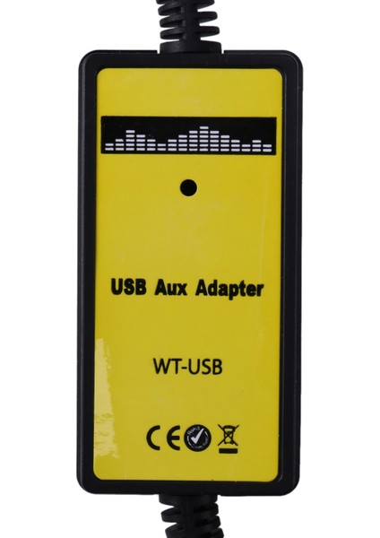 6 + 6pın Araba Radyo Dijital USB Mp3 Arayüzü CD Değiştirici Adaptörü 3.5mm Aux Girişi ile Toyota Lexus Corolla Serisi Için (Yurt Dışından)