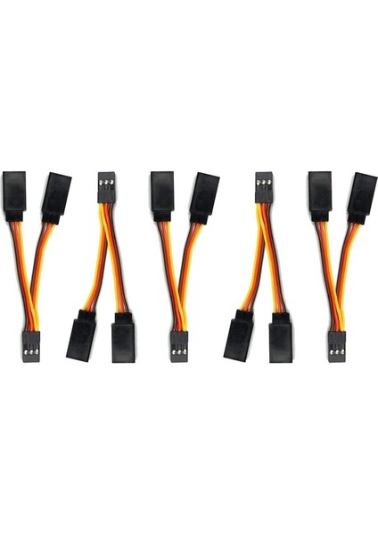 5 Adet Jr/futaba Stil Servo 1 Ila 2 Y Kablo Demeti Kablo Splitter Kablo Erkek Kadın Uzatma Kurşun Tel Rc Modelleri Için 7 cm (Yurt Dışından)