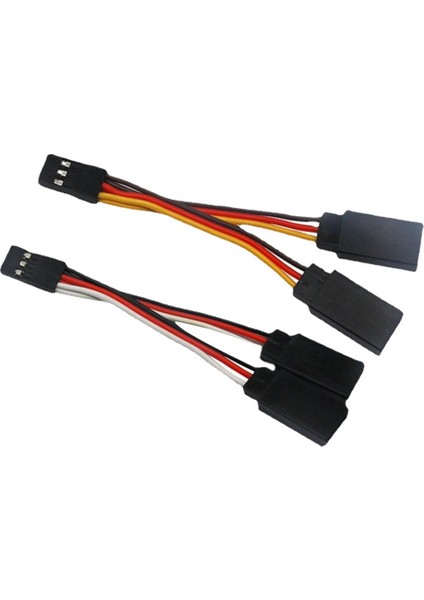5 Adet Jr/futaba Stil Servo 1 Ila 2 Y Kablo Demeti Kablo Splitter Kablo Erkek Kadın Uzatma Kurşun Tel Rc Modelleri Için 7 cm (Yurt Dışından)
