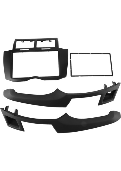 Araba Radyo Fasya Trim Kiti, 2 Din Dash Panel DVD Çerçeve Kurulum Kiti Toyota Yaris Vitz Platz 2005 2006 2007 2008-2011 (Yurt Dışından) fiyatları