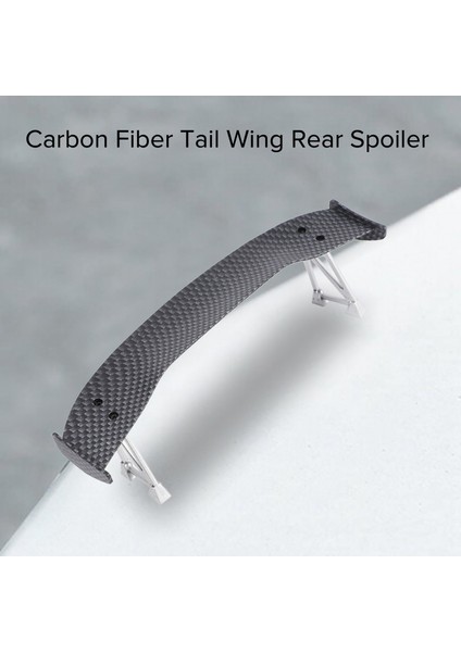 Karbon Fiber Kuyruk Kanat Arka Spoiler Için 1/10 Rc Drift Araba On-Road Yarış Araba Yükseltme Parçaları (Yurt Dışından) modelleri