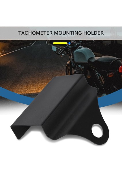 Koso Için Evrensel Motosiklet Metre Braketi Cnc Su Sıcaklığı Voltmetre Termometre Takometre Montaj Tutucu A (Yurt Dışından)