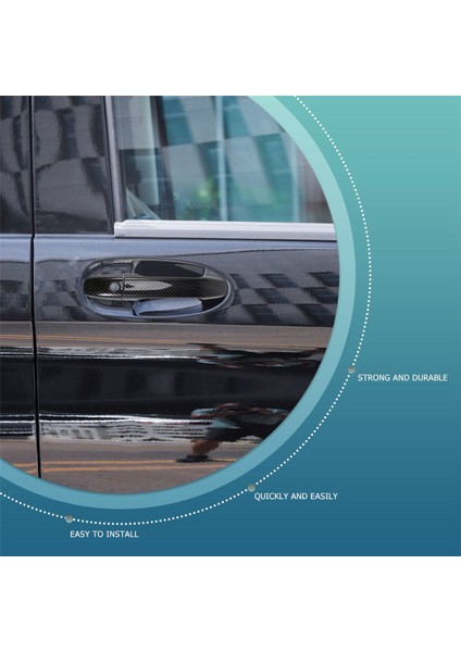 Mercedes Benz Vito W447 Metris Valente V-Class 2016-2021 Için Araba Kapı Kolu Kapak Şekillendirici Çıkartmalar (Yurt Dışından)