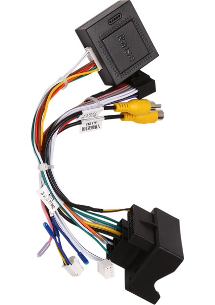 Araba Stereo Ses 16 Pın Android Güç Kablo Demeti Adaptörü + Canbus Kutusu Peugeot 3008/2008/CITROEN C4/c3 Xr/c5/ds6 (Yurt Dışından)
