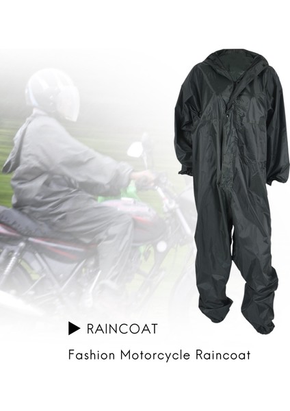 Moda Motosiklet Yağmurluk / Yapışık Yağmurluk / Tulum Erkek ve Kadın Fisyon Yağmurluk Yağmurluk Sizexxxl Renk Ordu Yeşili (Yurt Dışından) fiyatları