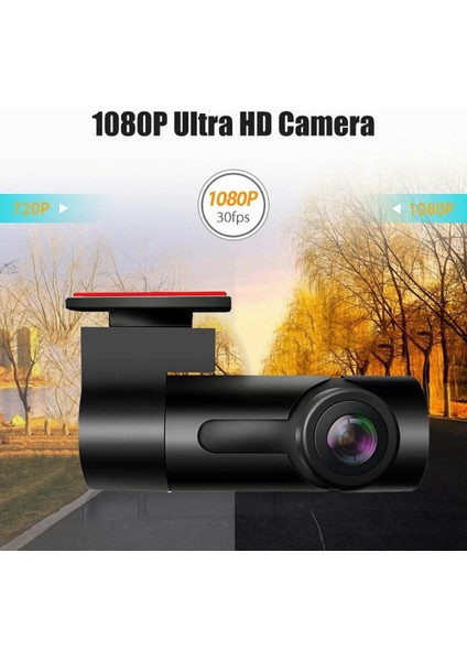 Araba Sürüş Kaydedici 1080P Gizli Dvr Hd Gece Görüşlü Araç Içi Kamera Wi-Fi Dinamik Otomatik Araç Kamerası (Yurt Dışından) fırsatları