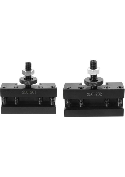 Adet Hızlı Değişim Cnc Torna Takım Sonrası Torna Tezgahları Için Kaplama Tutucu Tutucu TOOLS-250-201 & 250-202 (Yurt Dışından)