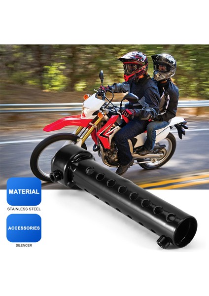 Evrensel Motosiklet Egzoz Kutusu Susturucu Bölme Db Killer Susturucu 35MM Abd (Yurt Dışından)