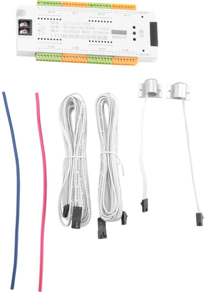 LED Hareket Sensörü Işık Şeridi Merdiven 32 Kanal Karartma Işık Kapalı Hareket Gece Lambası 12 V/24 V Esnek LED Şerit (Yurt Dışından)