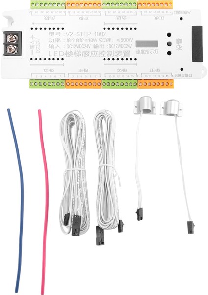LED Hareket Sensörü Işık Şeridi Merdiven 32 Kanal Karartma Işık Kapalı Hareket Gece Lambası 12 V/24 V Esnek LED Şerit (Yurt Dışından)