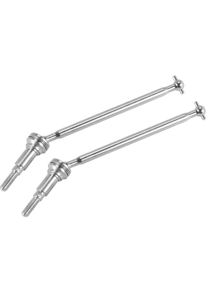 2 Adet Metal Ön Cvd Evrensel Tahrik Mili 25-WJ03 Hosim Xlh 9125 Rc Araba Yedek Parçaları Yükseltme Aksesuarları (Yurt Dışından)